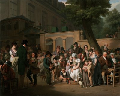 Eingang zum Jardin Turc von Louis Leopold Boilly